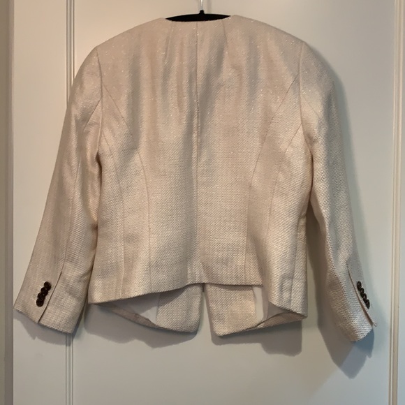 Ann Taylor crop tweed blazer - Picture 4 of 5